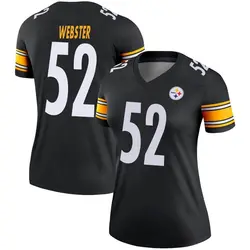Nike Mike Webster Pittsburgh Steelers Women's Legend Black Jersey