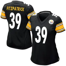 Nike Minkah Fitzpatrick Pittsburgh Steelers Women's Game Black Team Color Jersey