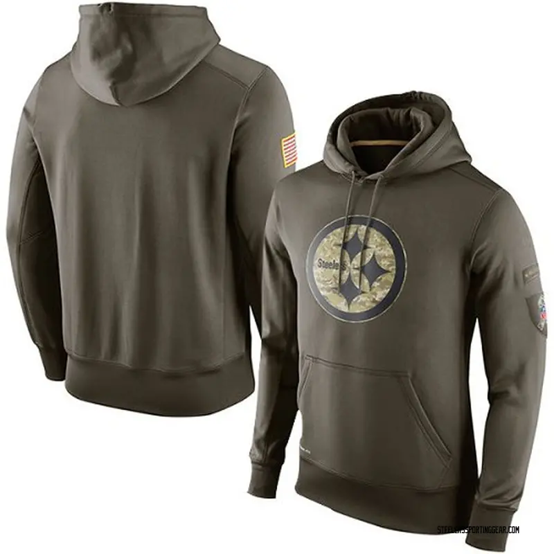 Pittsburgh Steelers Men's Olive Salute 